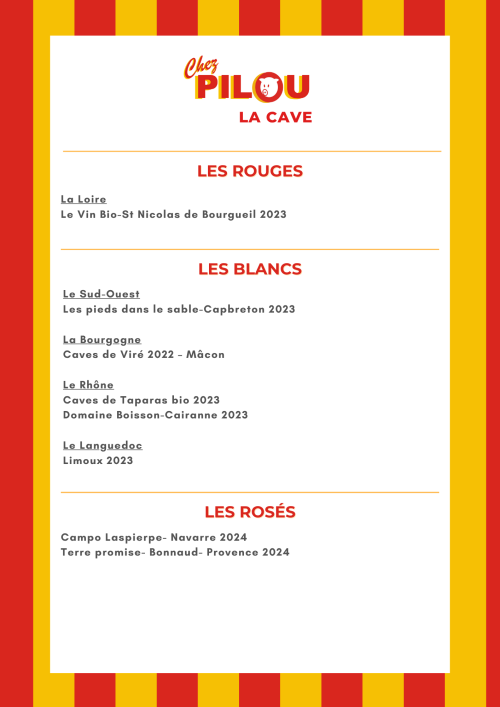 CHEZ PILOU - LES VINS (1)